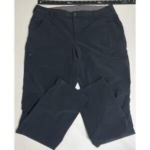 Duluth Trading Performance 6 Pocket Grey Cargo Pants Mens Nylon Size 34X31